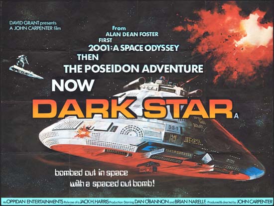 Dark Star UK Quad movie poster