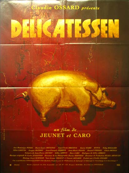 Delicatessen French Grande movie poster
