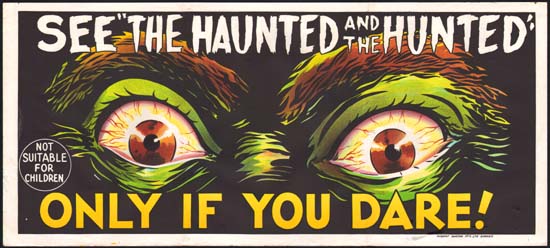 Dementia 13 [ The Haunted and the Hunted ] Australian Daybill advance movie poster