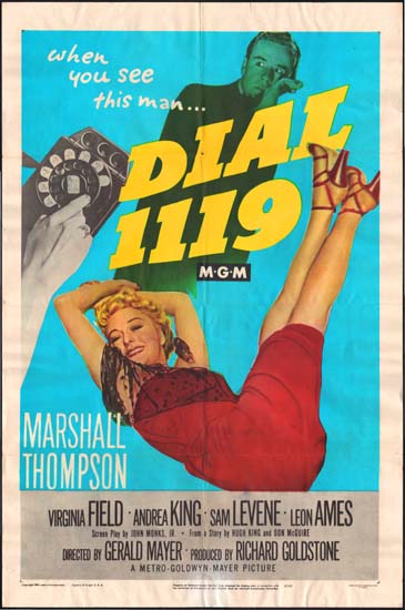 Dial 1119 US One Sheet movie poster