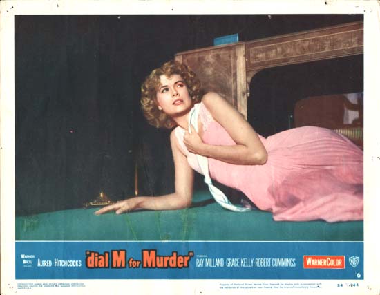 Dial M for Murder US Lobby Card number 6