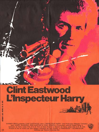 Dirty Harry French movie poster