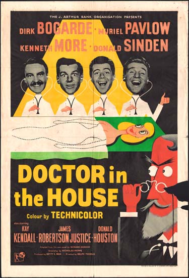 Doctor in the House UK One Sheet movie poster