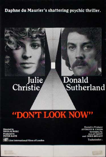 Dont Look Now UK One Sheet movie poster
