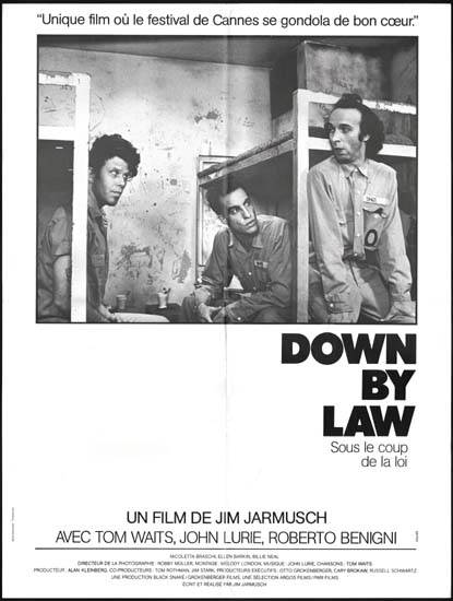 Down By Law French movie poster