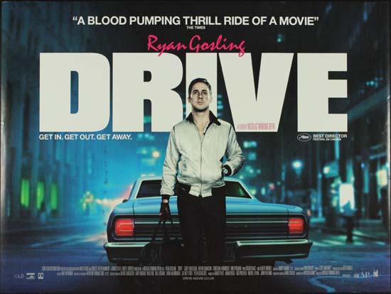 Drive UK Quad movie poster