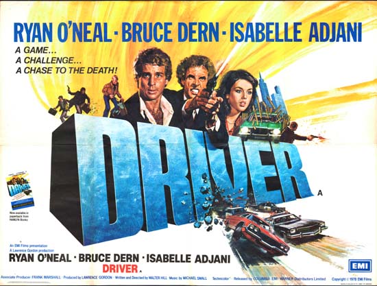 Driver, The UK Quad movie poster