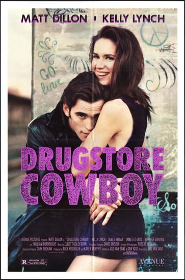 Drugstore Cowboy US One Sheet movie poster
