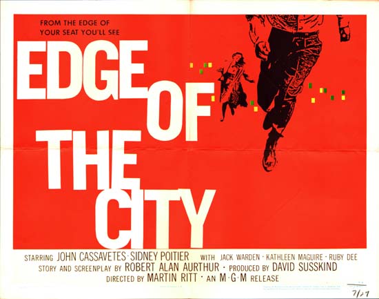 Edge of the City US Half Sheet movie poster
