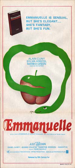 Emmanuelle Australian Daybill movie poster