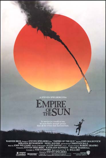 Empire of the Sun US One Sheet movie poster