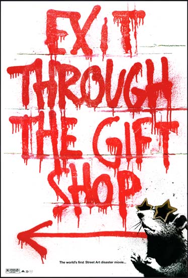Exit Through the Gift Shop US One Sheet Fly Poster movie poster