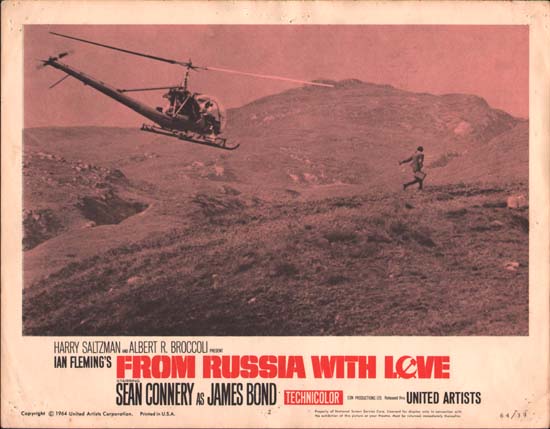 From Russia With Love US Lobby Card number 2