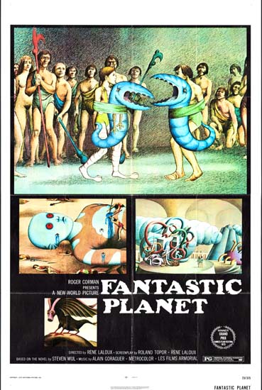 Fantastic Planet [ Planete Sauvage ] US One Sheet movie poster