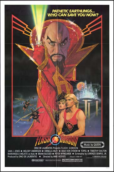 Flash Gordon US One Sheet movie poster