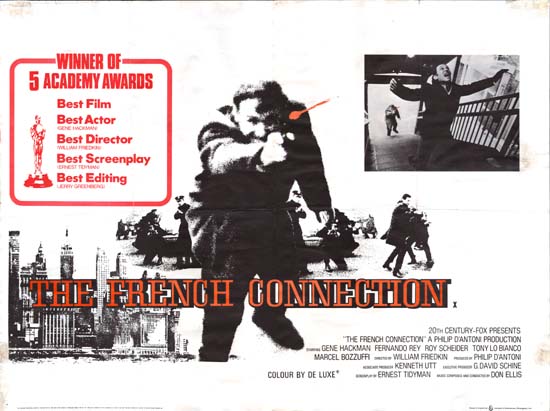 French Connection, The UK Quad movie poster