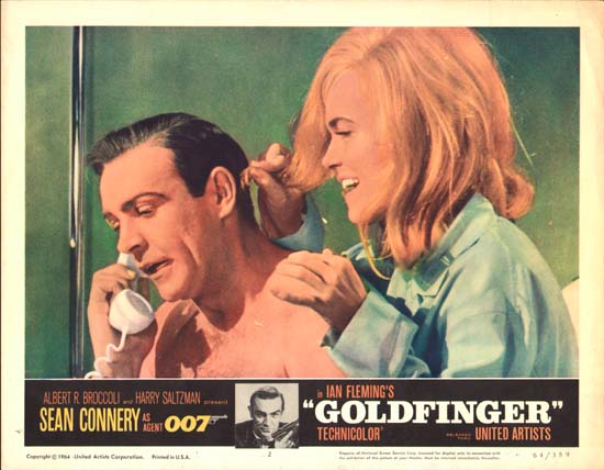 Goldfinger US Lobby Card number 2
