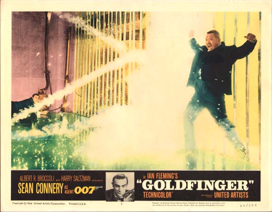 Goldfinger US Lobby Card number 3