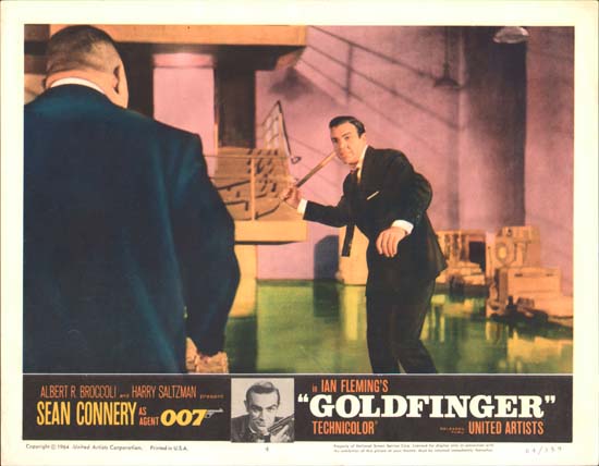 Goldfinger US Lobby Card number 4