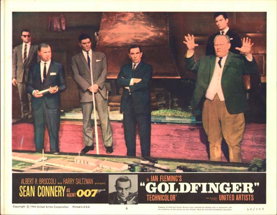 Goldfinger US Lobby Card number 6