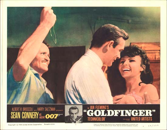 Goldfinger US Lobby Card number 7
