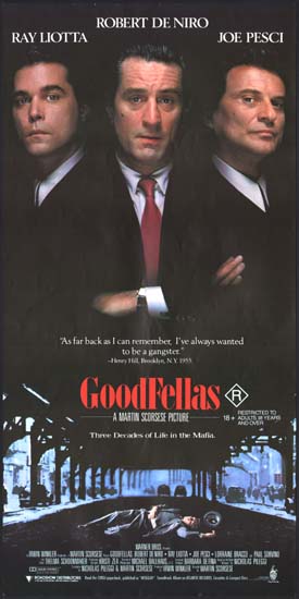 Goodfellas Australian Daybill movie poster