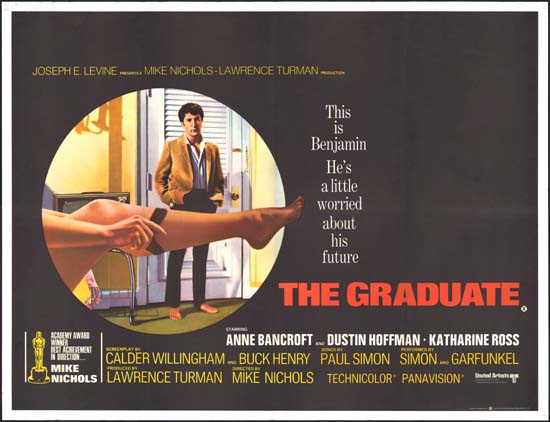 Graduate, The UK Quad movie poster