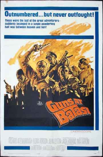 Guns at Batasi US One Sheet movie poster