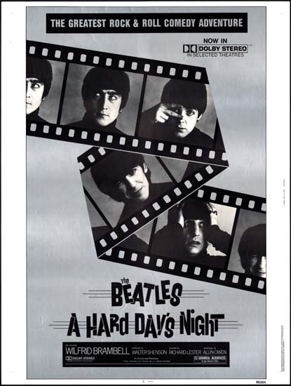 Hard Days Night, A US 30x40 movie poster