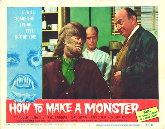 How to Make a Monster US Lobby Card number 7