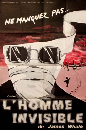 Invisible Man, The French movie poster