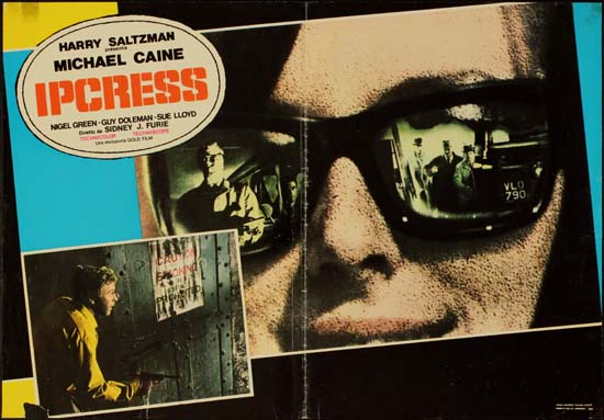 Ipcress File, The Italian Photobusta movie poster
