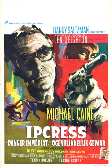 Ipcress File, The Belgian movie poster