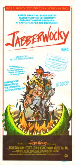 Jabberwocky Australian Daybill movie poster