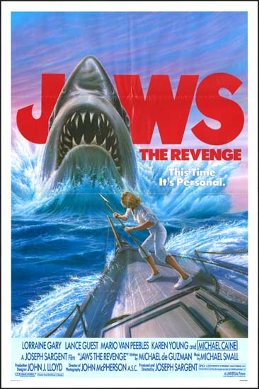 Jaws The Revenge US One Sheet movie poster