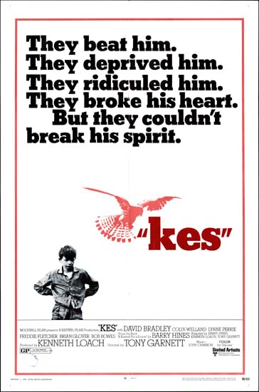 Kes US One Sheet movie poster