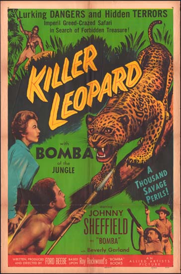 Killer Leopard US One Sheet movie poster