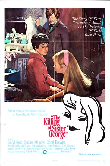 Killing of Sister George, the US One Sheet movie poster