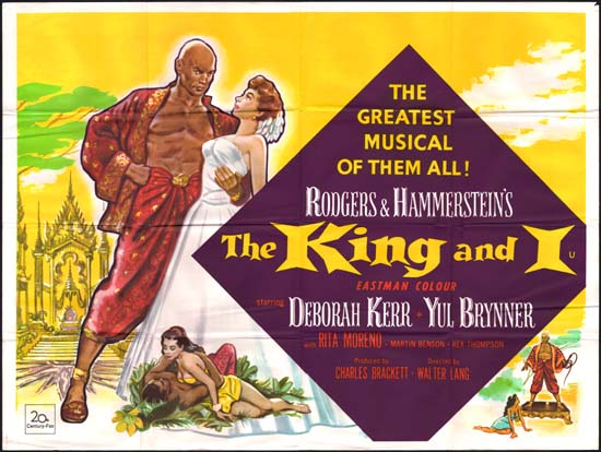 King and I, The UK Quad movie poster