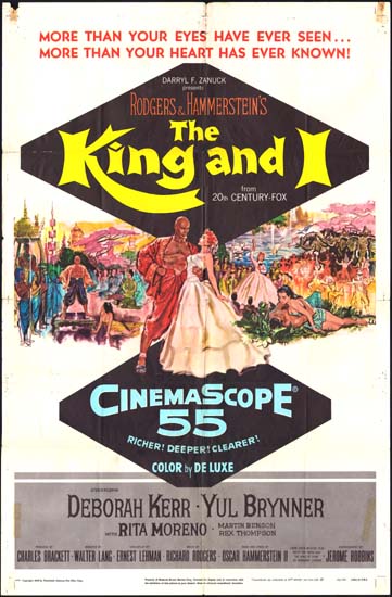 King and I, The US One Sheet movie poster
