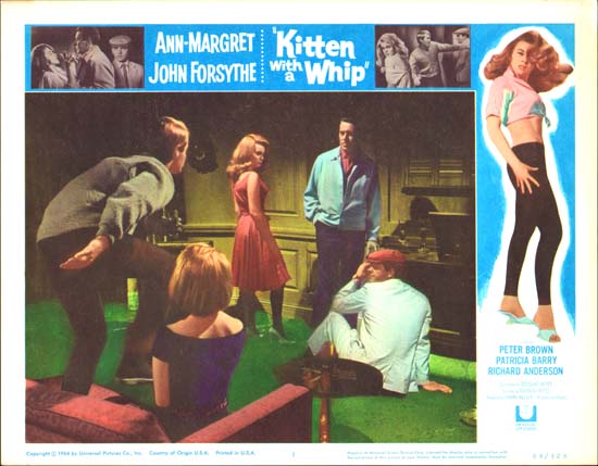 Kitten with a Whip US Lobby Card number 1