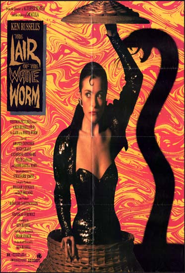 Lair of the White Worm, The US One Sheet movie poster