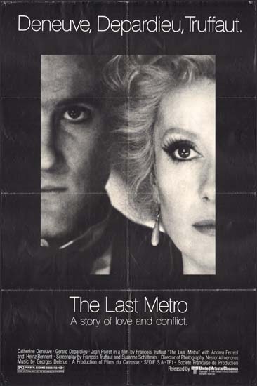 Last Metro, The [ Le Dernier Metro ] US One Sheet movie poster