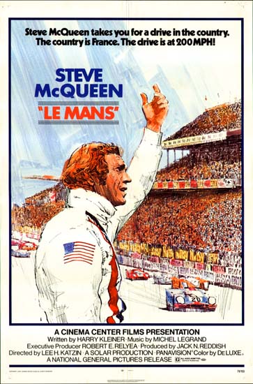 Le Mans US One Sheet movie poster