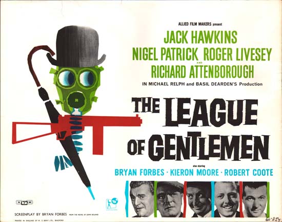 League of Gentlemen, The UK Half Sheet movie poster