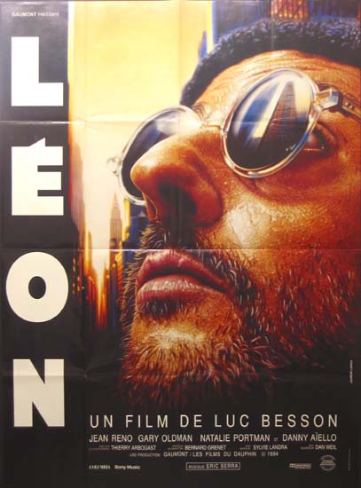 Leon The Professional French Grande movie poster