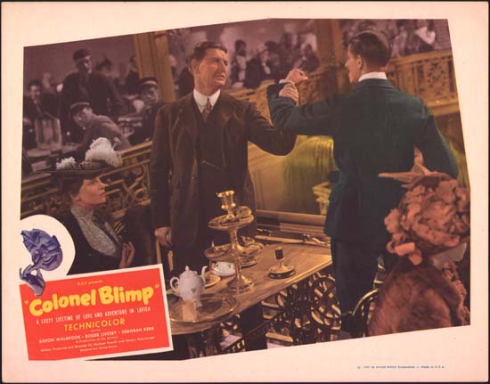 Life and Death of Colonel Blimp, The [ The Adventures of Colonel Blimp ] US Lobby Card