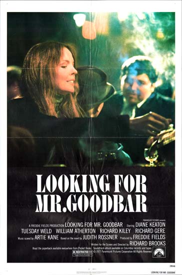 Looking for Mr Goodbar US One Sheet movie poster