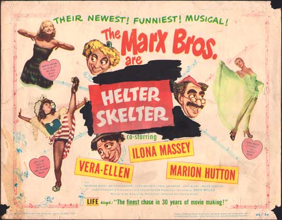 Love Happy [ Helter Skelter ] US Title Lobby Card