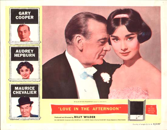 Love in the Afternoon US Lobby Card